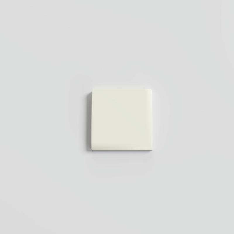 Color Collection Matte Biscuit 2x2 Single Bullnose Corner - Image 1