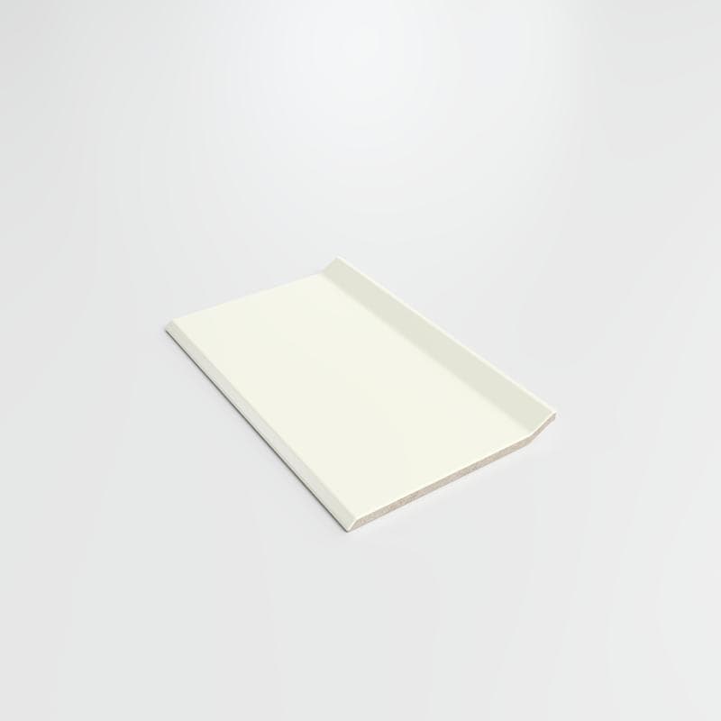 Color Collection Matte Biscuit 3 3/4 x 6 Cove - Flat Top - Image 2
