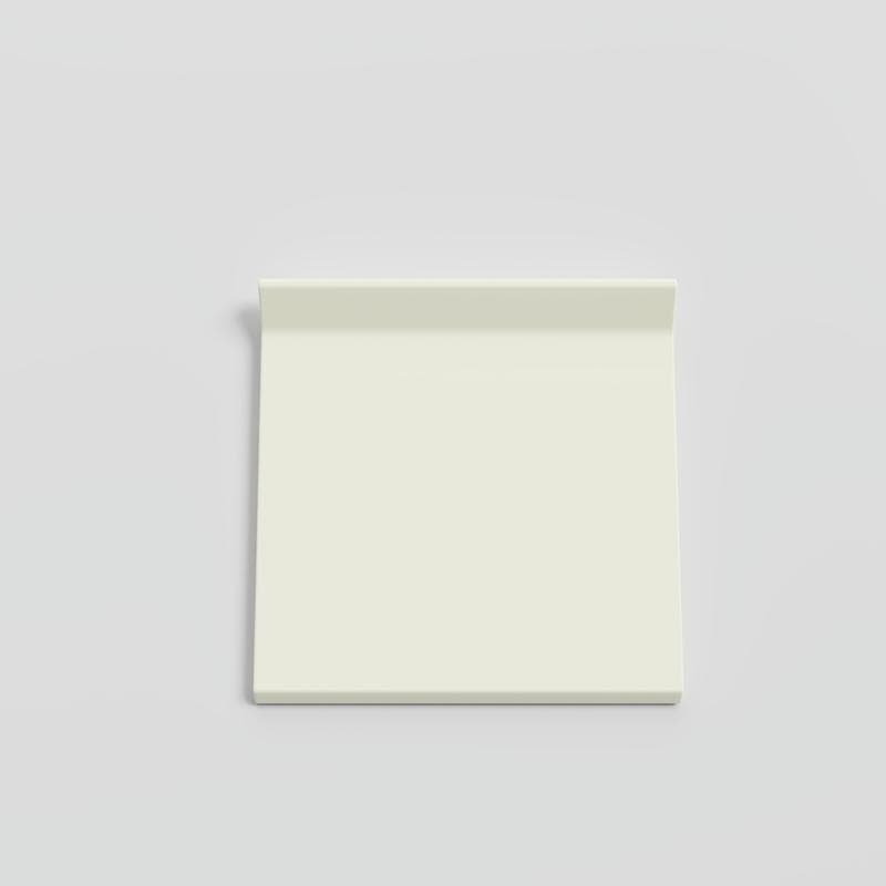 Color Collection Matte Biscuit 4-1/4 x 4-1/4 Cove - Flat Top - Image 1