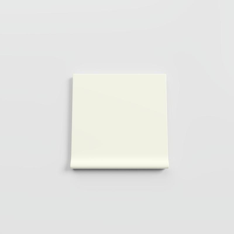 Color Collection Matte Biscuit 6x6 LC Corner - Image 1