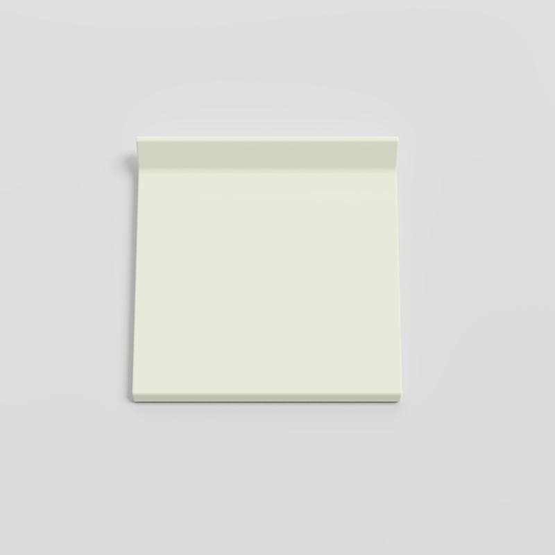 Color Collection Matte Biscuit 6x6 Cove - Round Top - Image 1