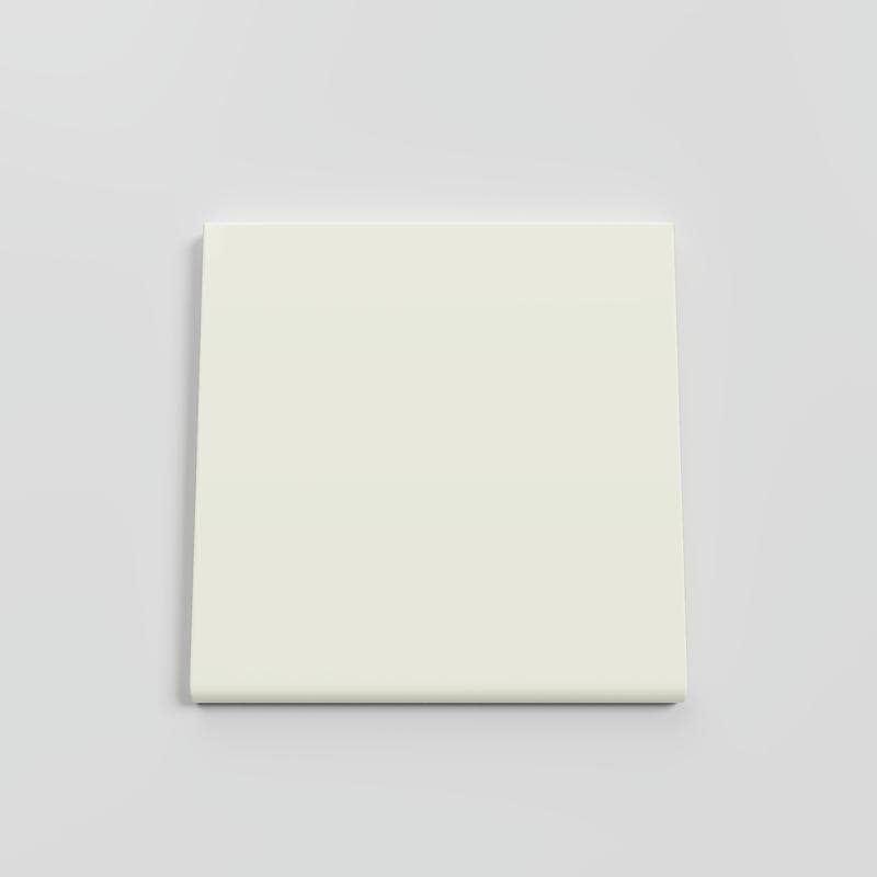 Color Collection Matte Biscuit 6x6 Single Bullnose - Image 1