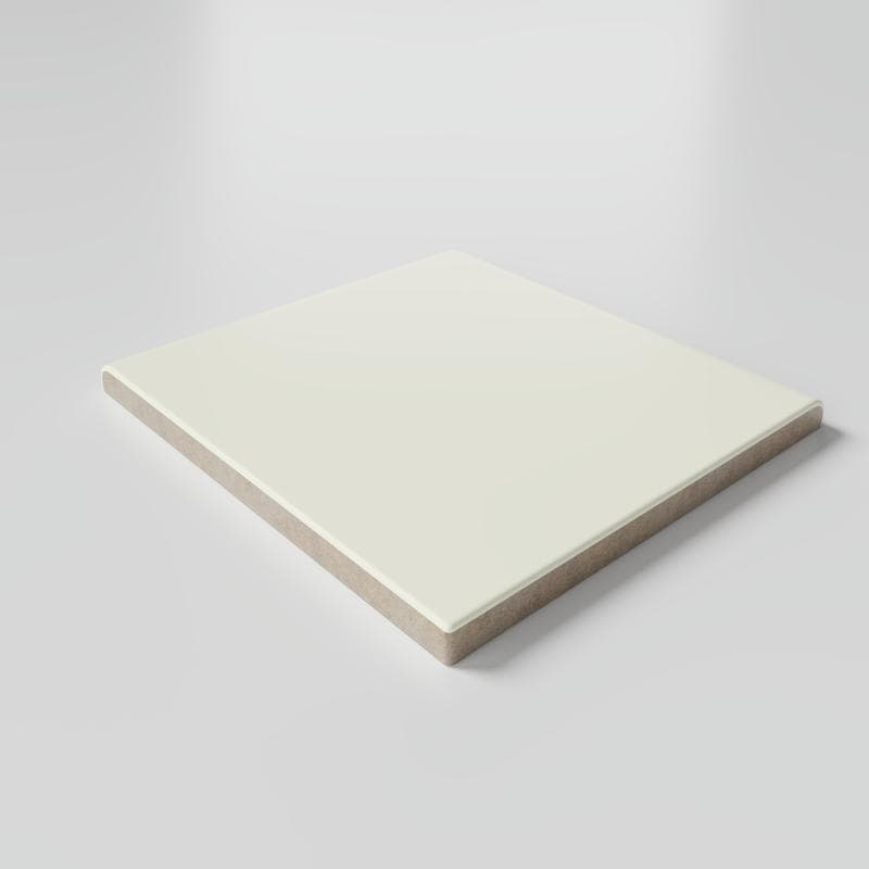 Color Collection Matte Biscuit 6x6 Single Bullnose Corner - Image 3