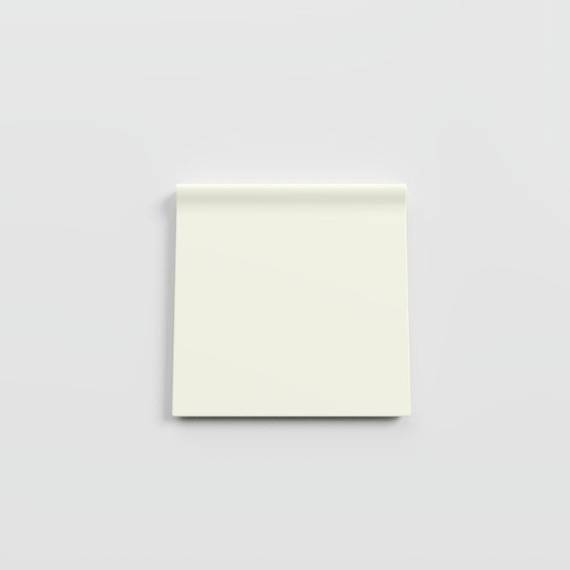 Color Collection Matte Biscuit 6x6 RC Corner - Image 1