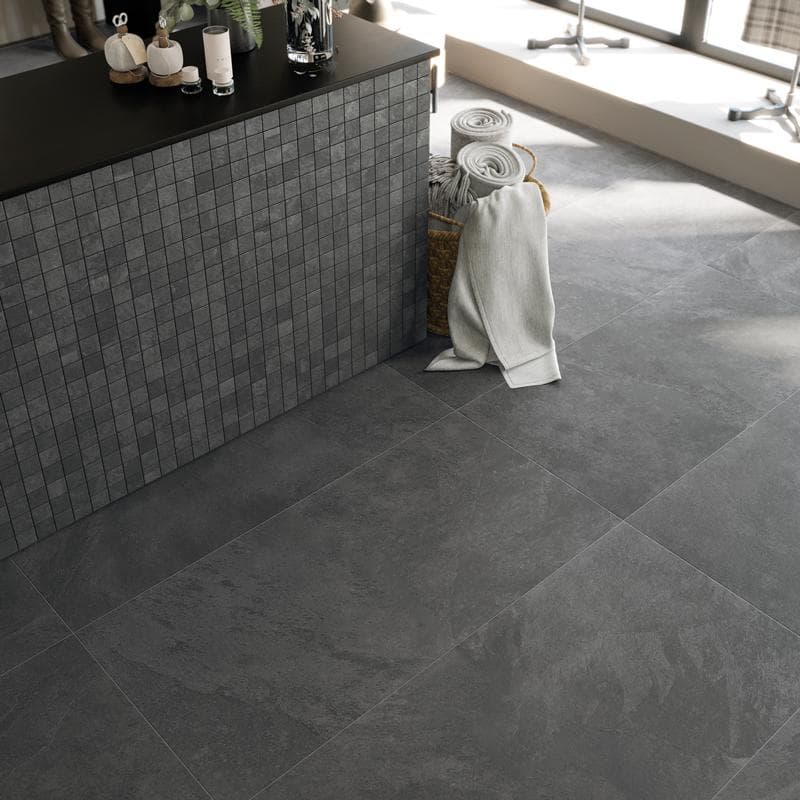Impact Graphite 24×48 Rectified Porcelain Tile - Image 2