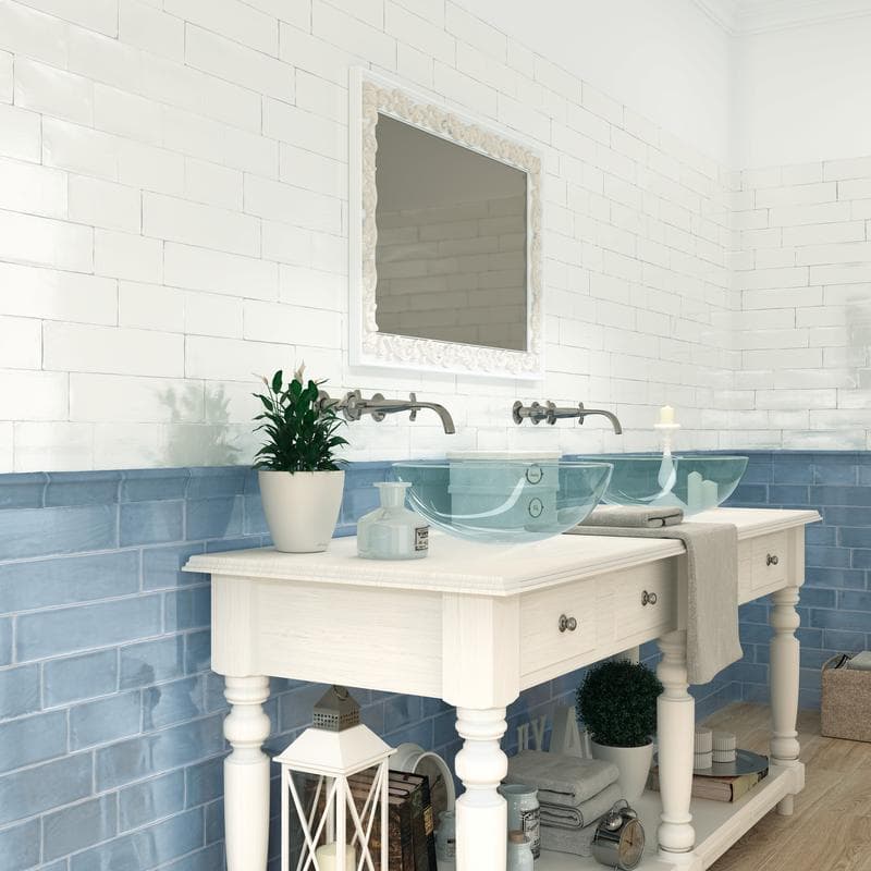 Atelier White Glossy 3x6 Field Tile - Image 2
