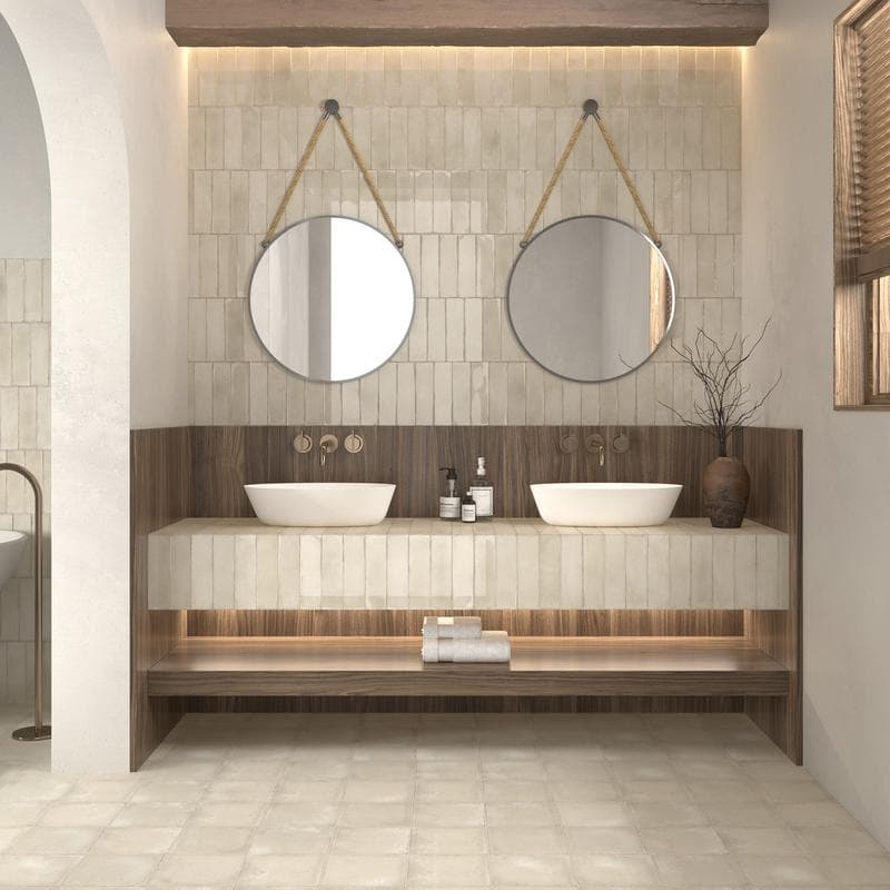 Atlantique Amande 8x8 Field Tile - Image 2