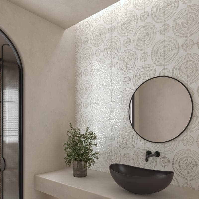 Atlantique Blanc 8x8 Field Tile - Image 2