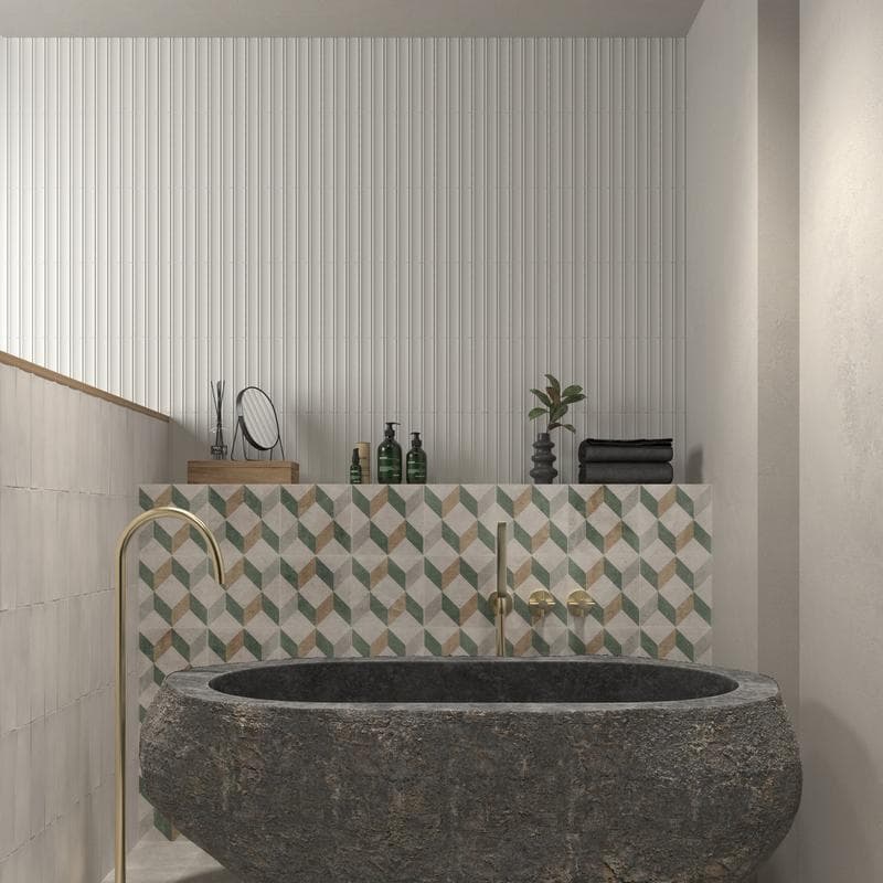 Milano Gesso 3x9 Field Tile - Image 3