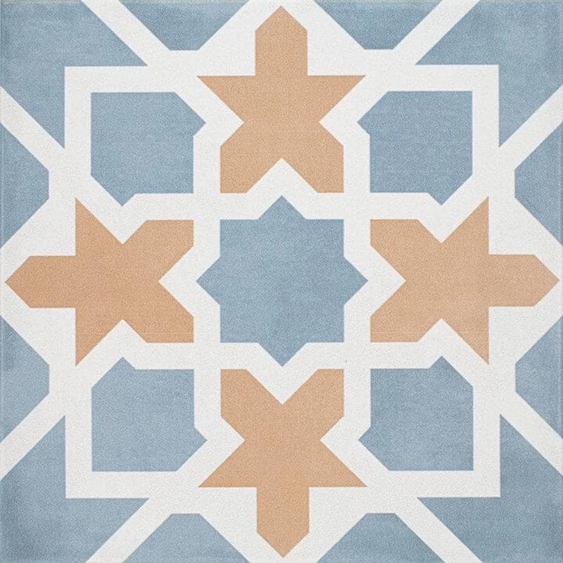 Maiolica Floor Maiolica Pattern Coto 8x8 - Image 1