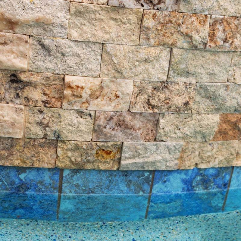 Aquabella Monticello Villanova 6x6 Porcelain Bullnose Pool Tile - Image 9