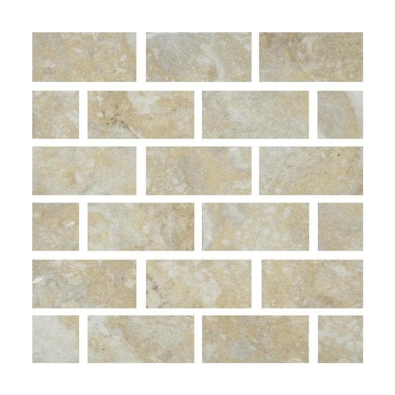 Aquabella Monticello Avorio 6x6 Porcelain Bullnose Pool Tile - Image 1