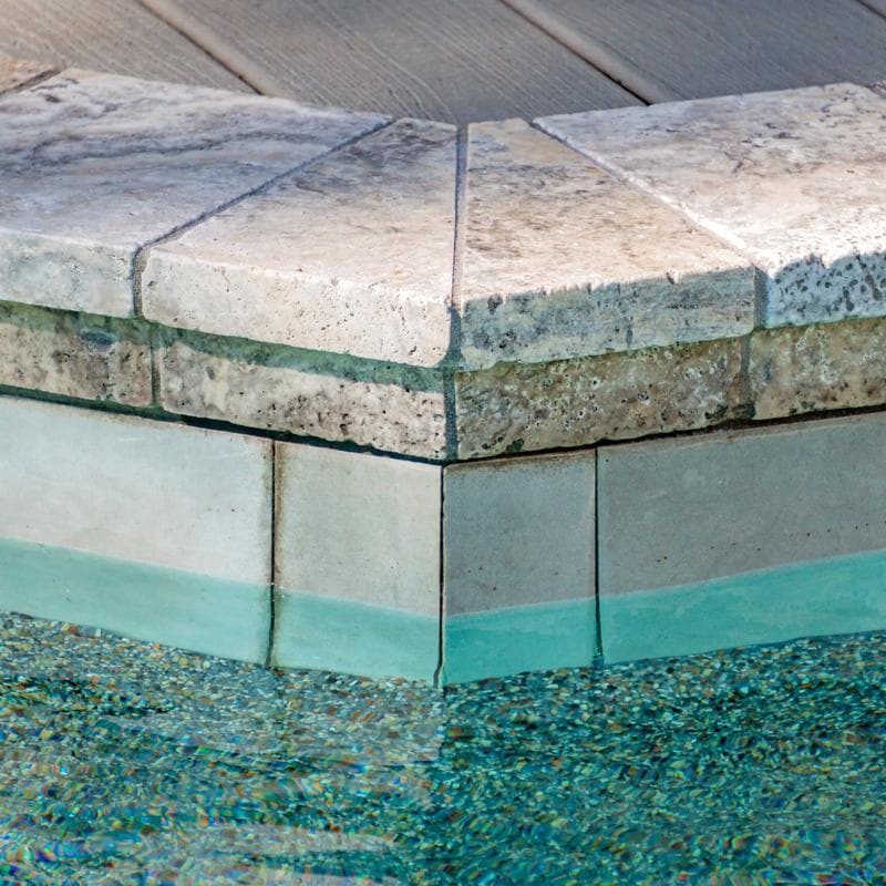 Aquabella Beachfront Palisades 3x12 Porcelain Bullnose Pool Tile - Image 6