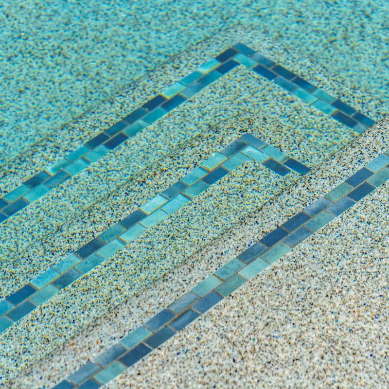 Aquabella Beachfront Malibu 2x2 Porcelain Mosaic 12"x12" Pool Tile - Image 6