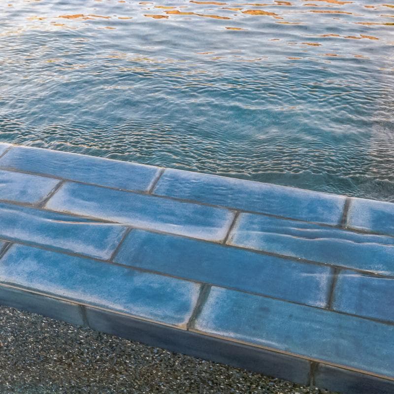 Aquabella Beachfront Balboa 3x12 Porcelain Bullnose Pool Tile - Image 5