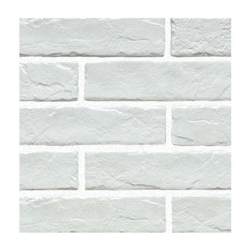 Aquabella Rustic Brick White 2x10 Porcelain Pool Tile - Image 3