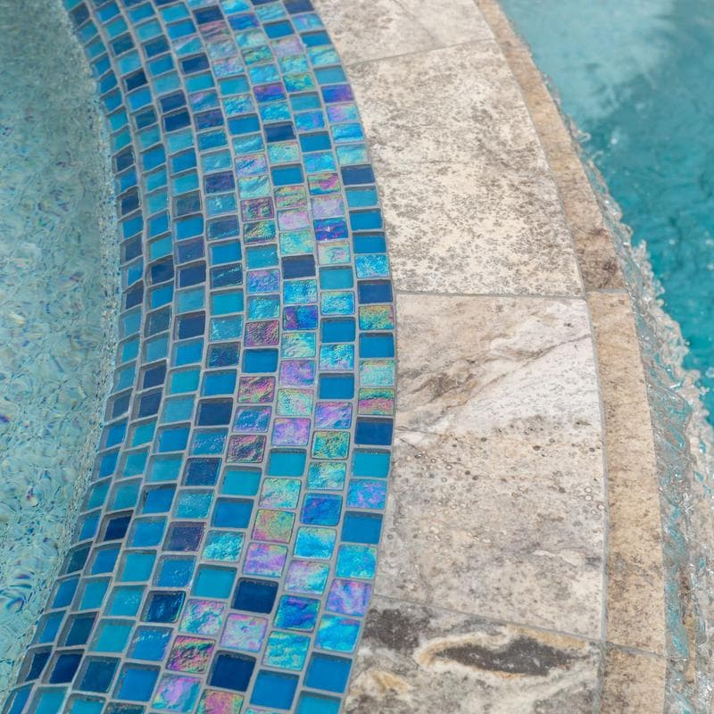 Aquabella Monticello Villanova 6x6 Porcelain Pool Tile - Image 3