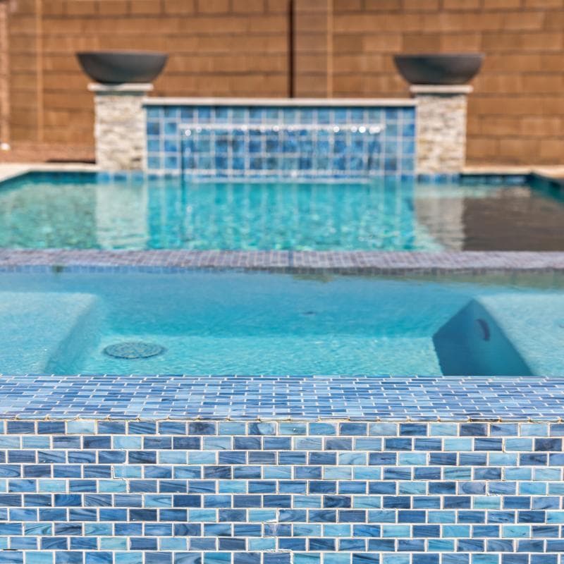 Aquabella Monticello Villanova 6x6 Porcelain Pool Tile - Image 7