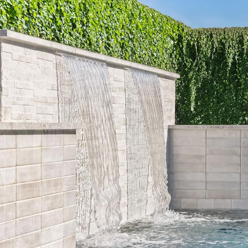 Aquabella Beachfront Crystal Cove 6x6 Porcelain Pool Tile - Image 5