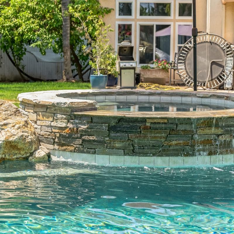 Aquabella Himalaya Everest 6x6 Porcelain Pool Tile - Image 3