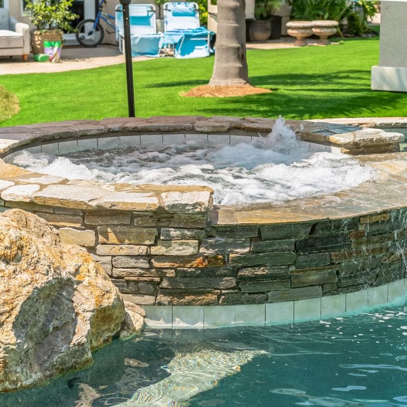 Aquabella Himalaya Everest 6x6 Porcelain Pool Tile - Image 5