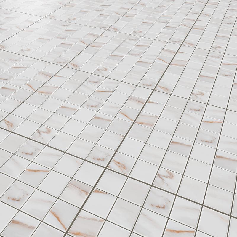 Calacata Gold Unpolished 12x12 Mosaic - Image 5