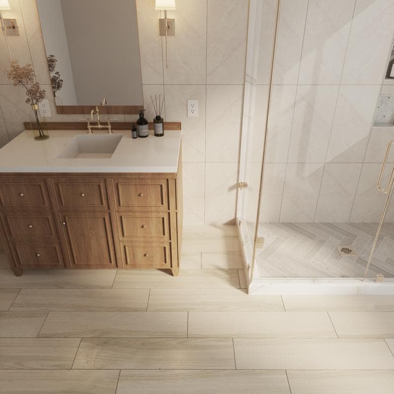 Boheme White Unpolished 8x35 - Image 9