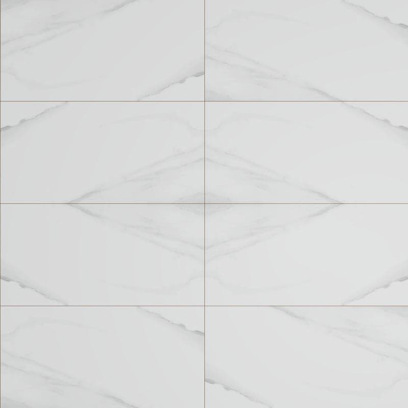 Jewels Vince White Polished 24x48 R - Image 1