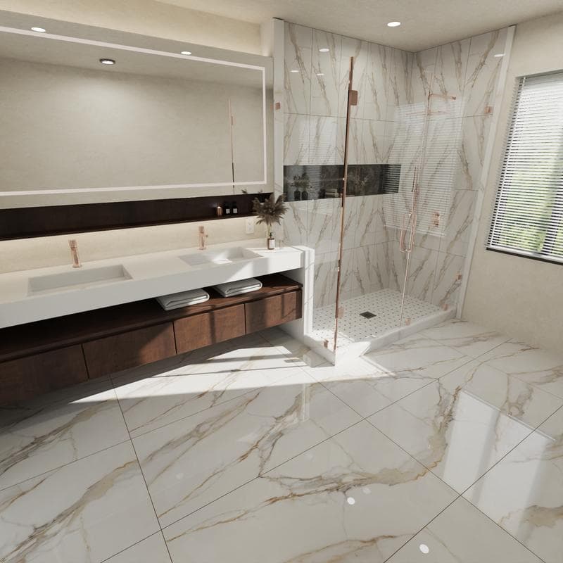 Marble Calacatta Oro Polished 24x48 Rectified - Image 7