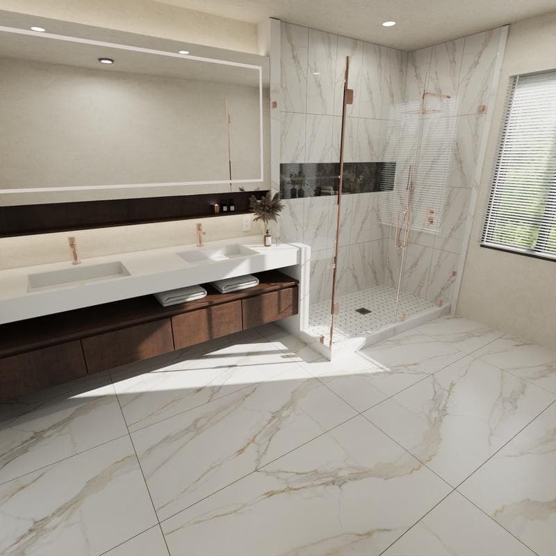 Marble Calacatta Oro Unpolished 24x48 Rectified - Image 7