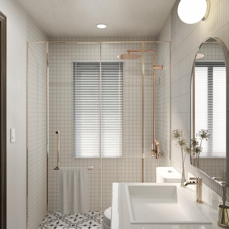 CC Porcelain White 12x12 Mosaic - Image 2