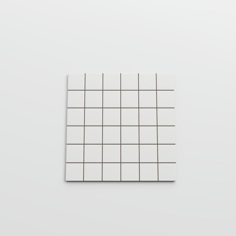 CC Porcelain White 12x12 Mosaic - Image 3