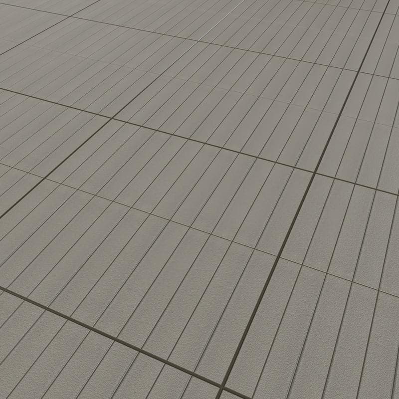 CC Porcelain Tender Gray Stacked 12x12 Mosaic - Image 5