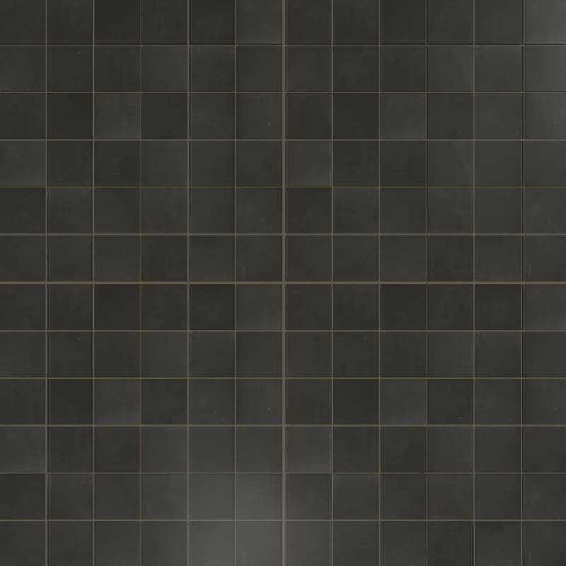 CC Porcelain Black 12x12 Mosaic - Image 1