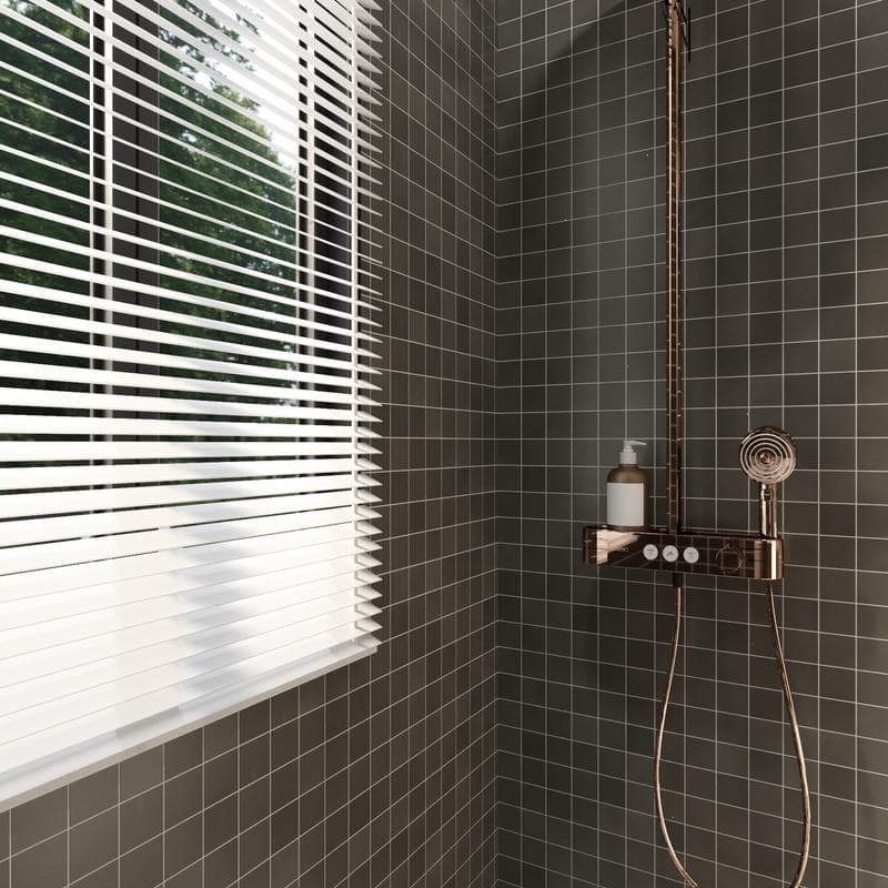 CC Porcelain Black 12x12 Mosaic - Image 10