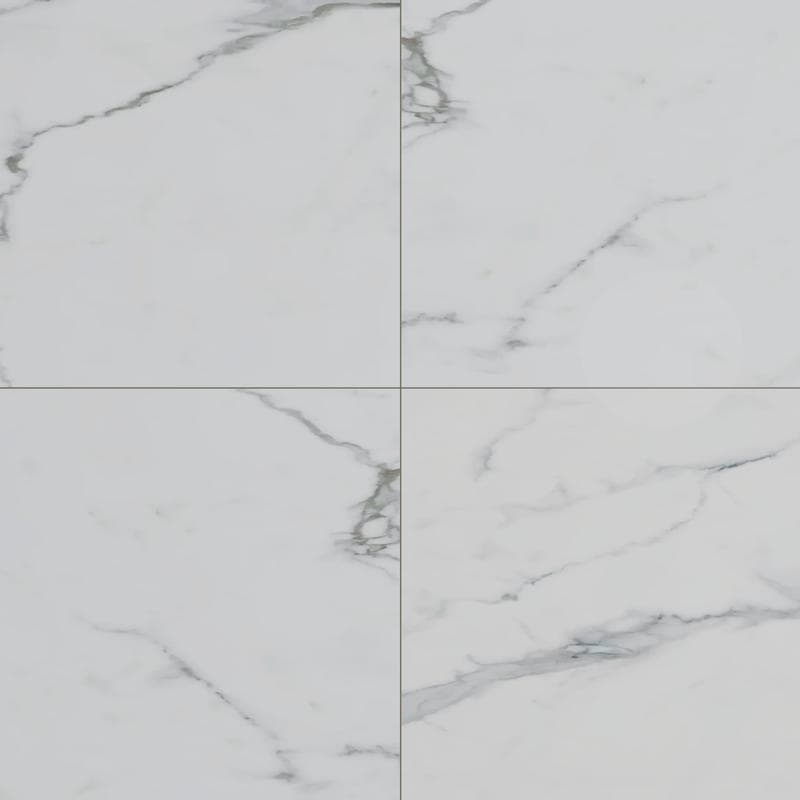 Bianco Venatino Polished 35x35 Rectified - Image 1