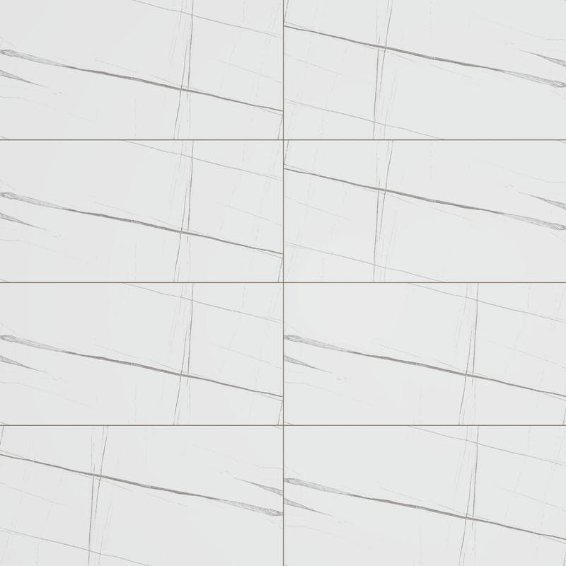 Jewels Laurent White Polished 12x24 R - Image 1