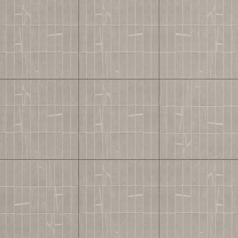 Nomade Bone 1x4 Mosaic Matte 12x12 - Image 6