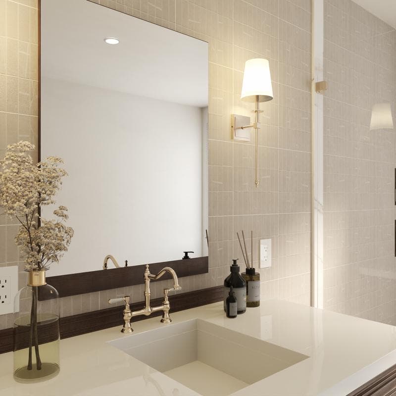 Nomade Bone 1x4 Mosaic Matte 12x12 - Image 8