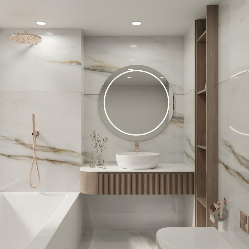 XL Slabs LM LM Gran Calacata Polished 63x126 Rectified - Image 2
