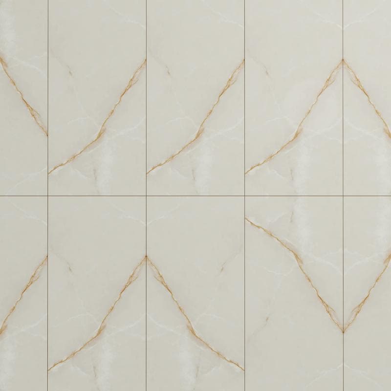 24x48 Rectified Marble Onice Supreme Marfil - Image 6