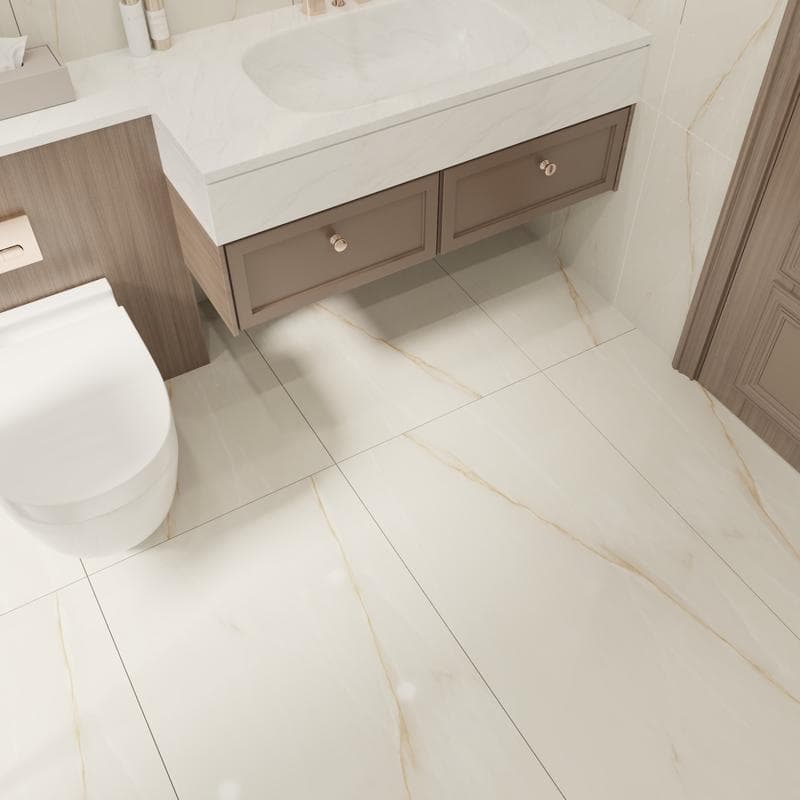 24x48 Rectified Marble Onice Supreme Marfil - Image 8