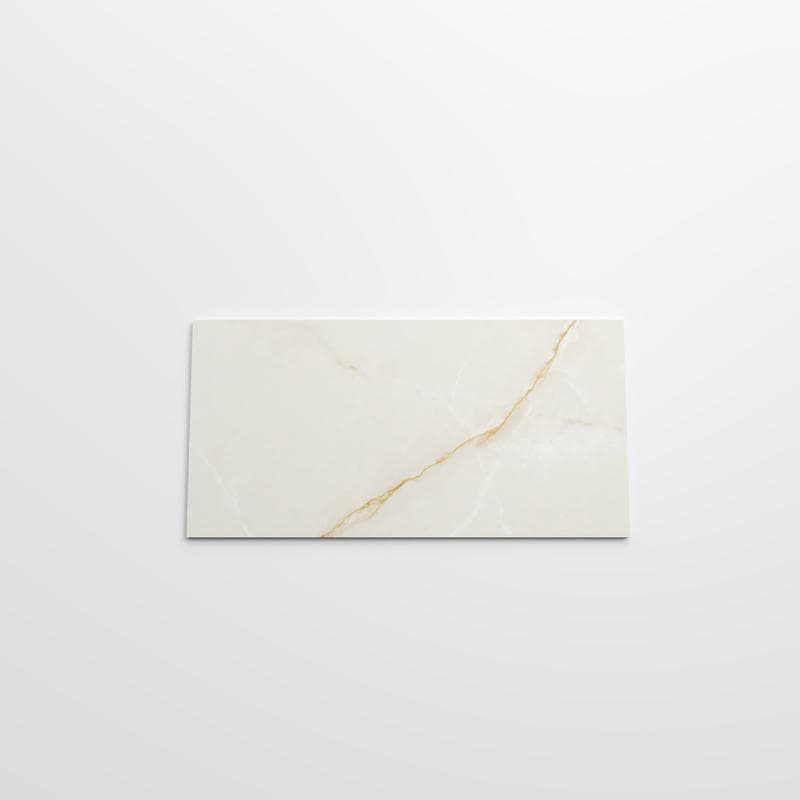 12x24 Rectified Marble Onice Supreme Marfil - Image 3