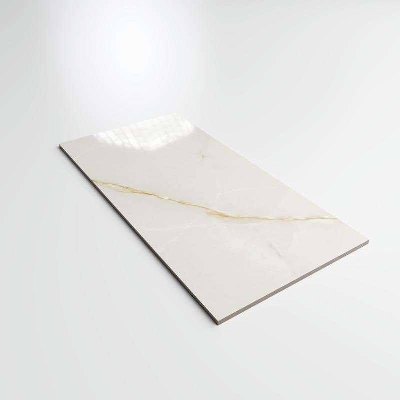 12x24 Rectified Marble Onice Supreme Marfil - Image 4
