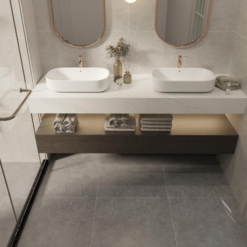 Stone Basel Grafito 24x48 Rectified - Image 2