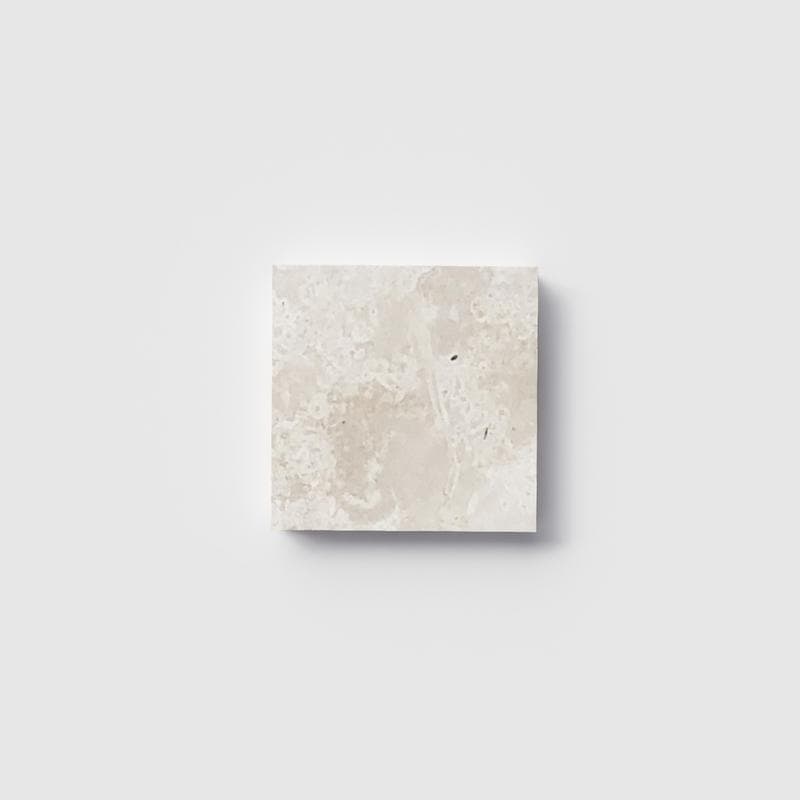 Cordoba Cream (Light/Ivory) Travertine Field Tile 6x6 - Image 1