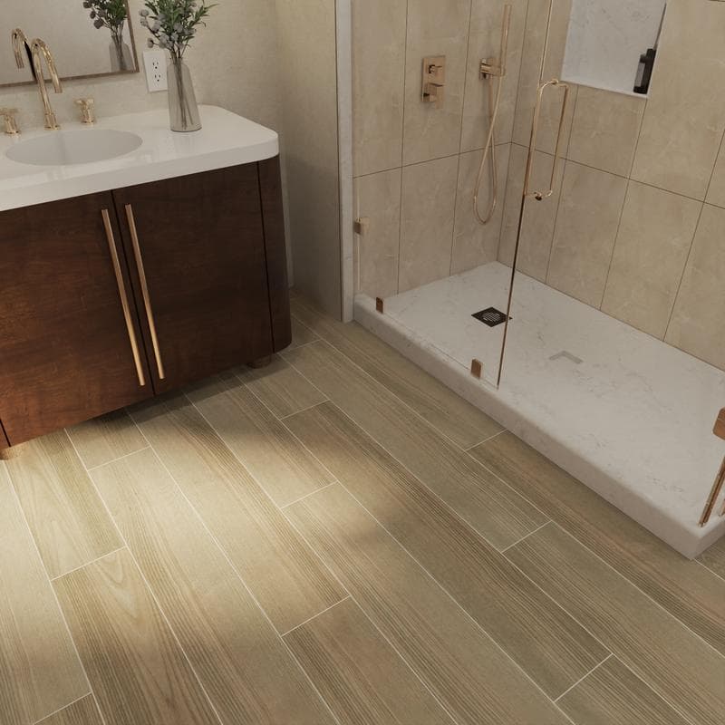 Colonial Almond 8x48 Rectified - Image 2