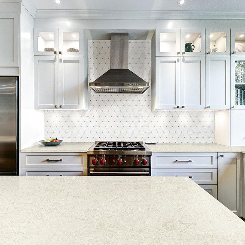MSI Bianco Dolomite Pinwheel Mosaic - Image 2