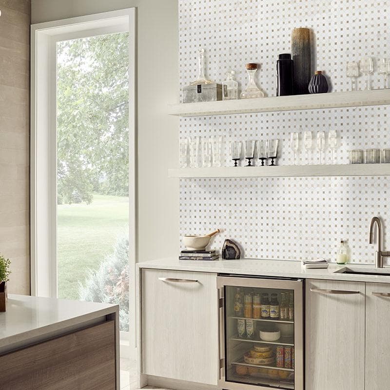 MSI Bianco Dolomite Crema Dotty Mosaic - Image 9