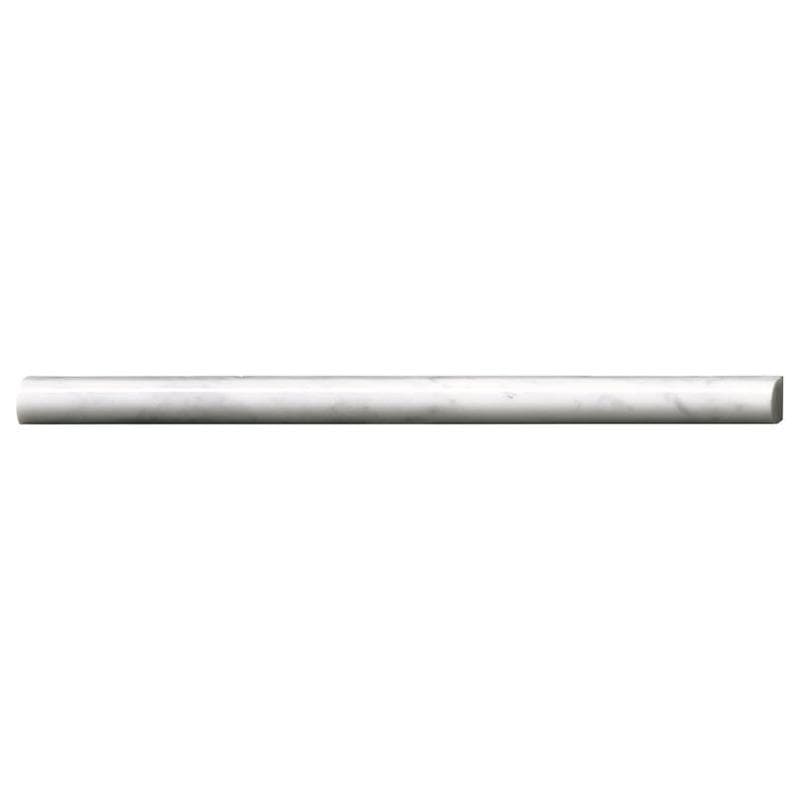 MSI Carrara White Pencil Molding - Image 1